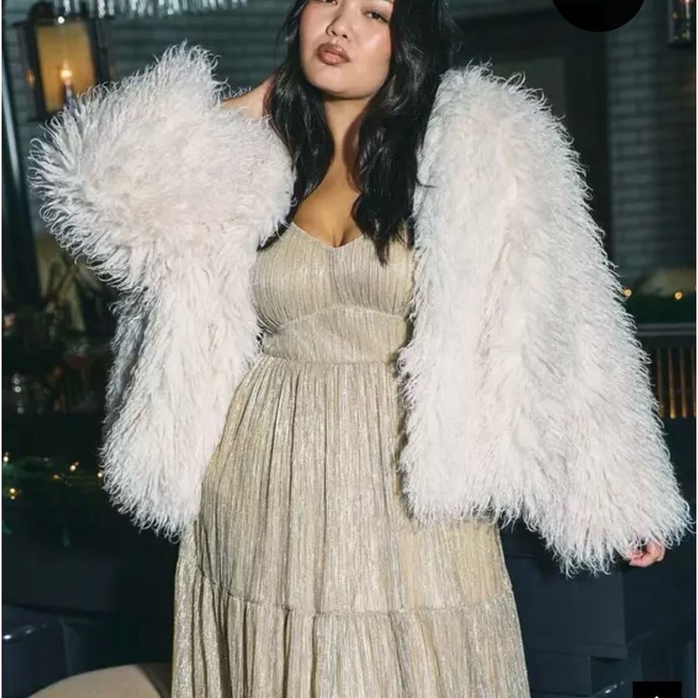 Torrid Cream Teddy Jacket - Picture 4 of 4